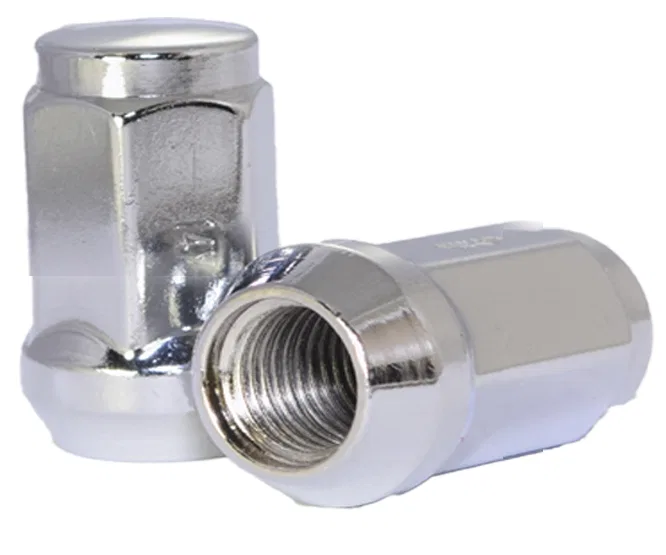 371145 – REVOLUTION Lug Nut, 12 Millimeter X 1.5 Thread Size 60 Degree Conical Bulge Acorn 1.38 Inch Overall Length 3...